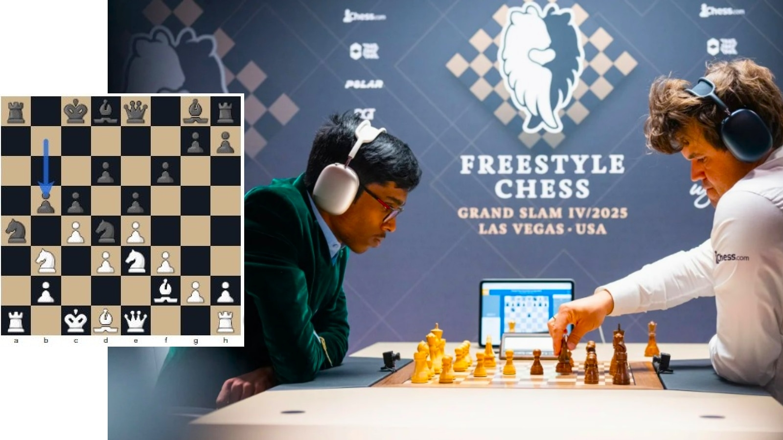 How Praggnanandhaa defeated Magnus Carlsen at Las Vegas Freestyle event