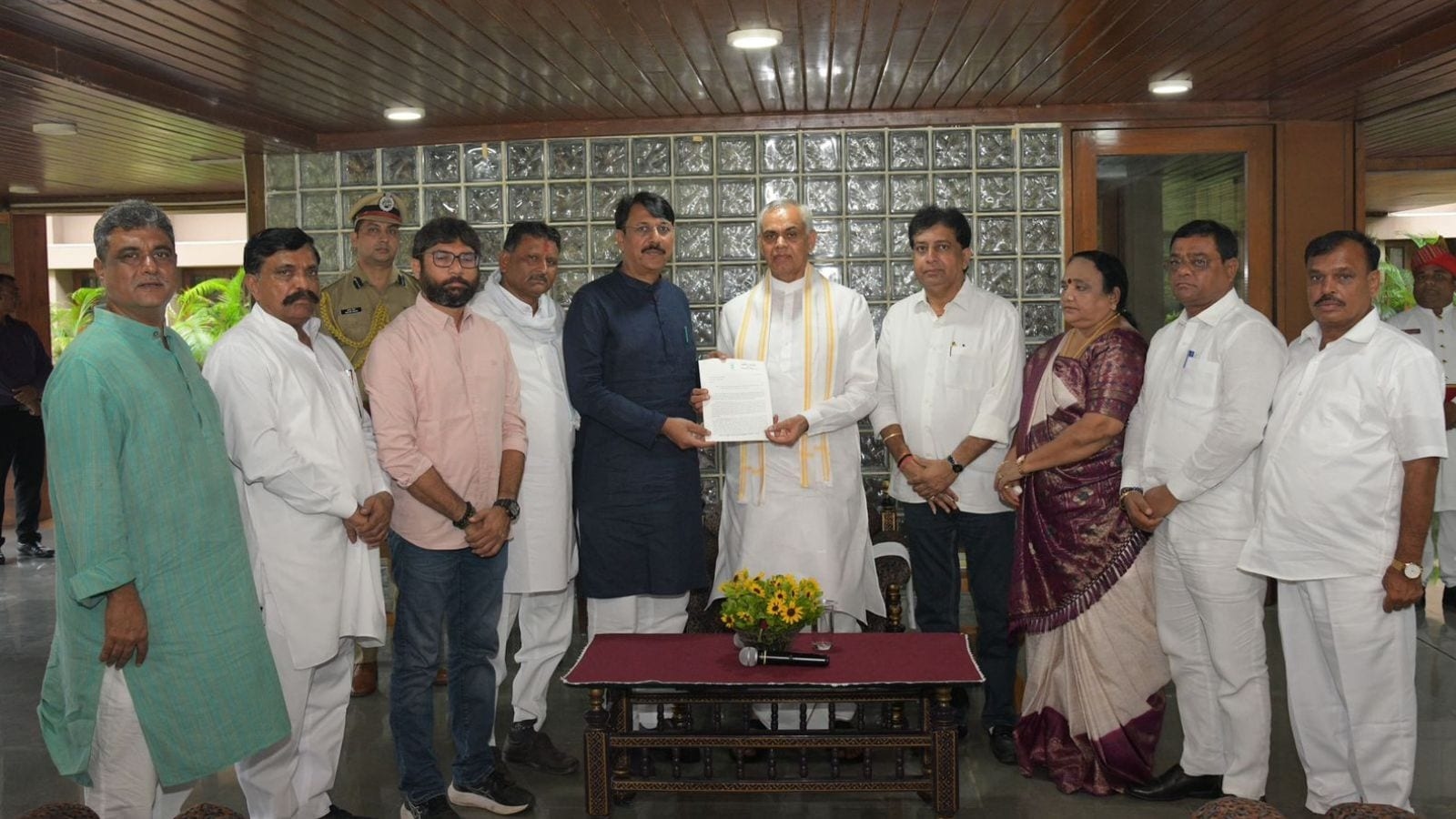 ‘Conduct SIT probe in MGNREGA, Nal se Jal schemes, remove minister Khabad from post': Congress writes to Gujarat governor