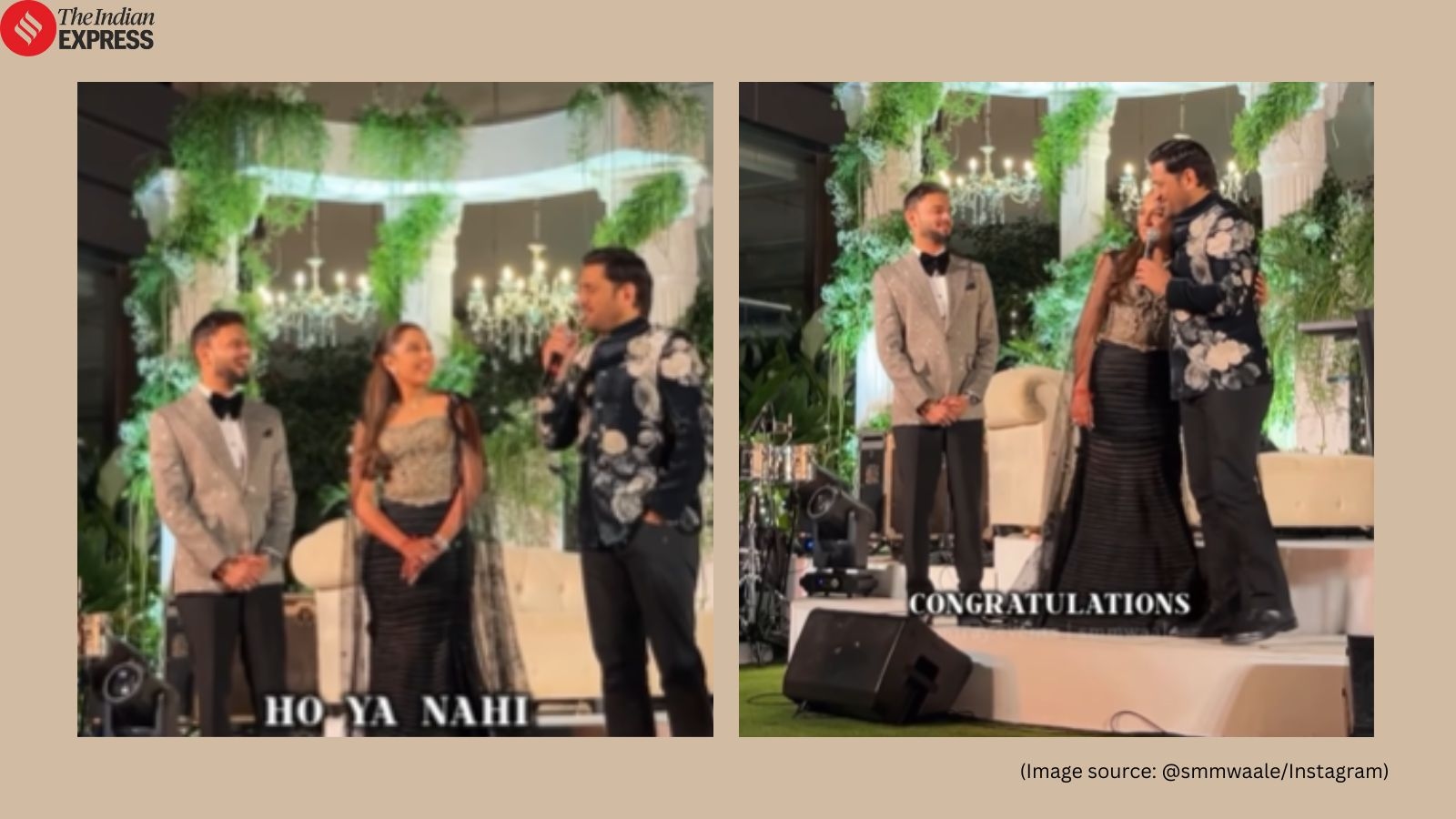 MS Dhoni turns ‘marriage counselor' at wedding, dispenses hilarious marital advice to the couple: ‘Doesn't matter if you've won the World Cup or not…'
