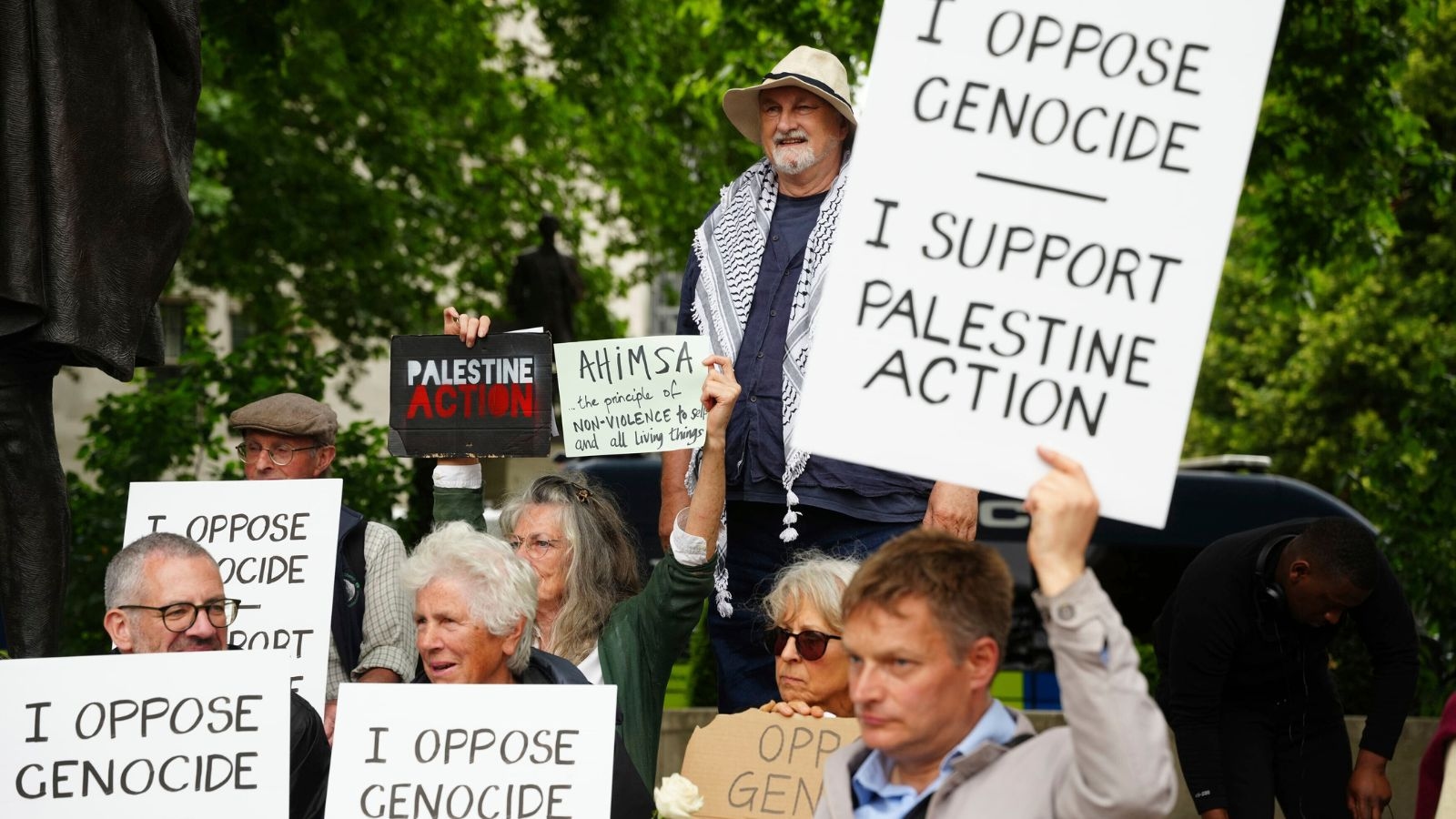 UK police arrest over 20 supporters of now banned pro-Palestine group
