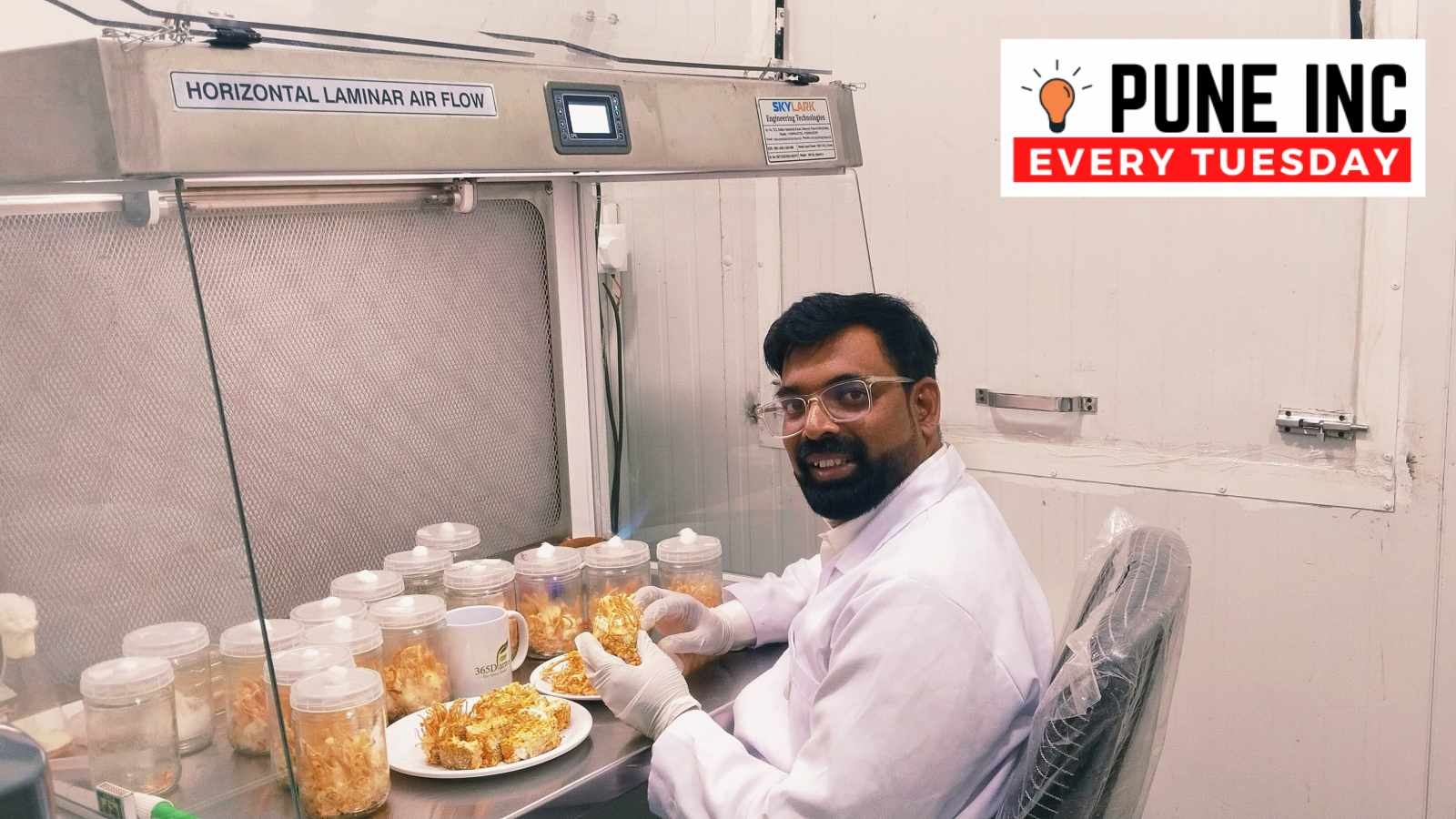 Pune Inc: How a Pune engineer started growing this wonder mushroom, a perfect energy booster for wrestlers and fitness buffs