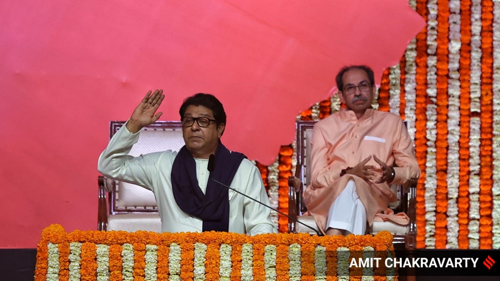 ‘What Bal Thackeray could not do, Fadnavis has — bring me and Uddhav together': Raj Thackeray at Mumbai rally