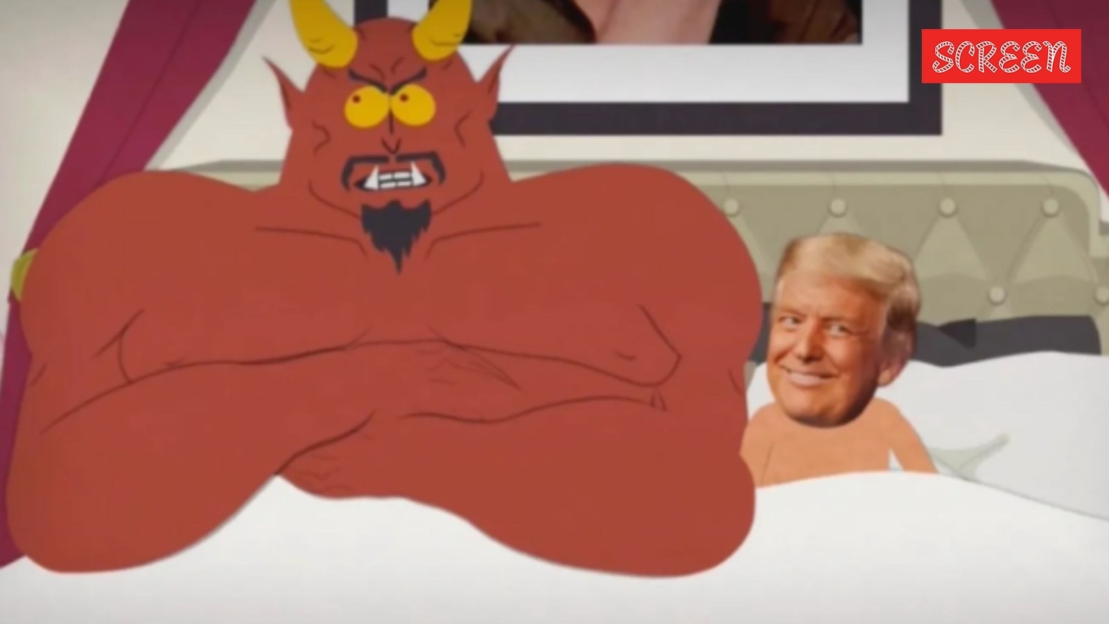 South Park opens new season with Donald Trump in bed with Satan, takes dig at Paramount for cancelling The Late Show