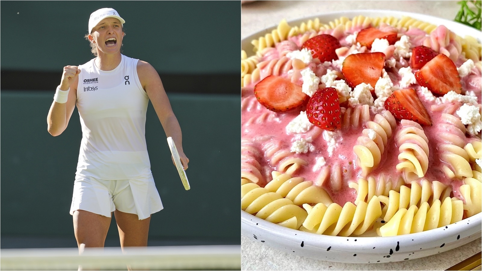What is Iga Swiatek's ‘pasta with strawberries' wish for Wimbledon? For the ignoramus, it's Polish ‘makaron z truskawkami'