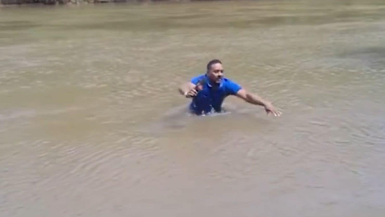 ‘Could it be her?': Brazil journalist reporting on teen's disappearance steps on her body in river
