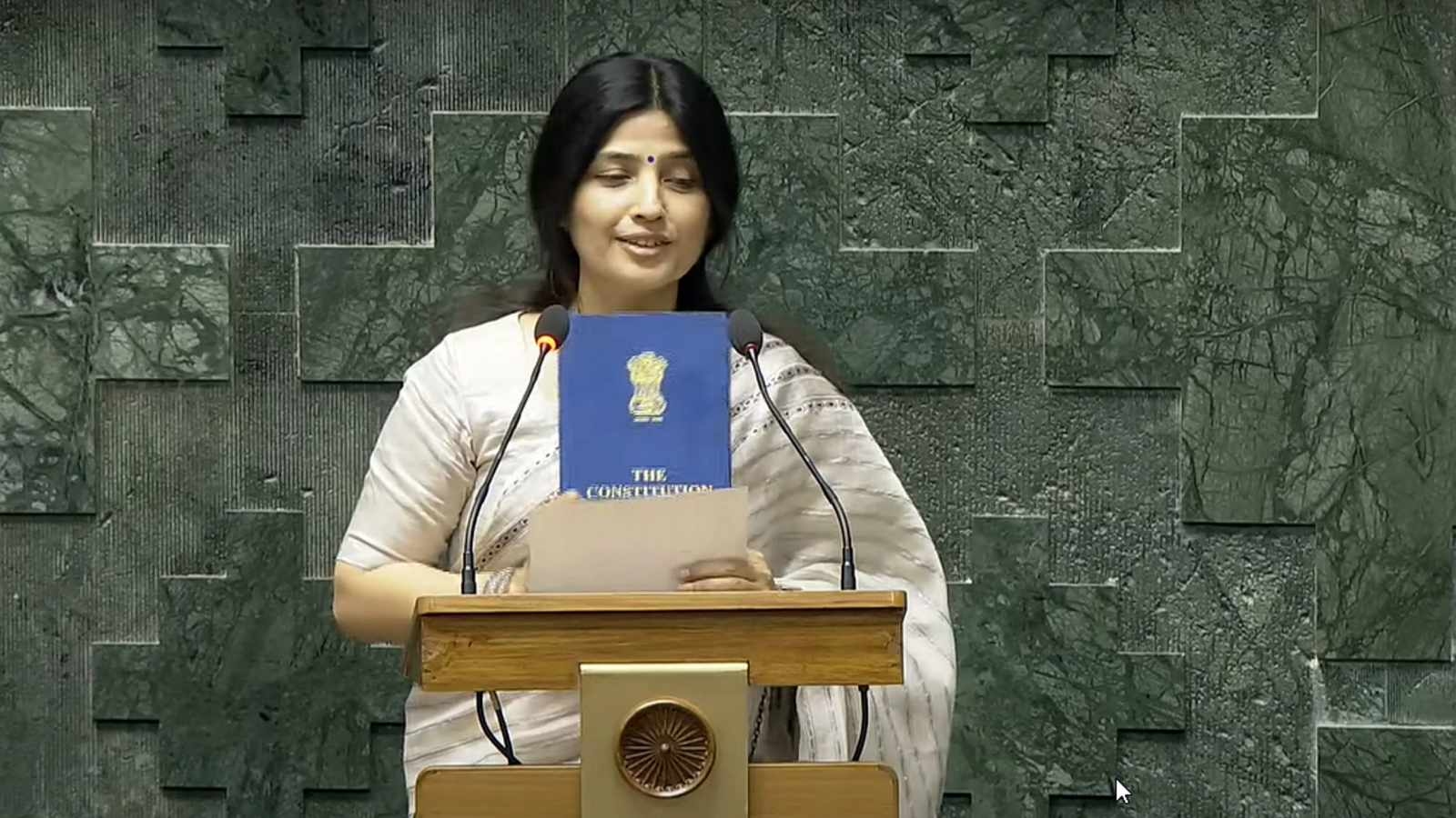 NDA outrage more meaningful if support on Manipur violence too: Dimple Yadav on cleric's remark