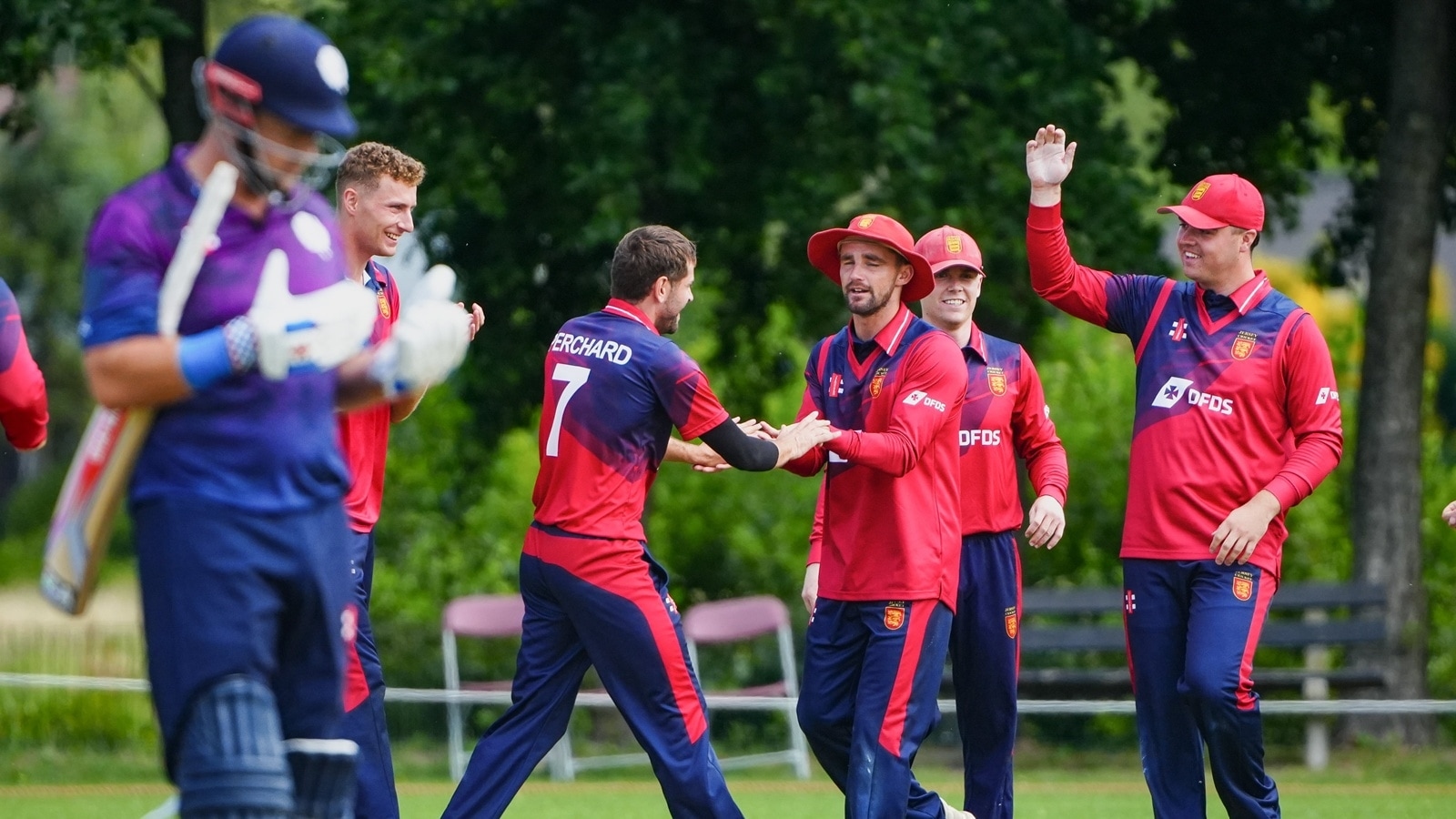 Jersey fall agonisingly short of T20 World Cup qualification despite shock final-ball win over Scotland