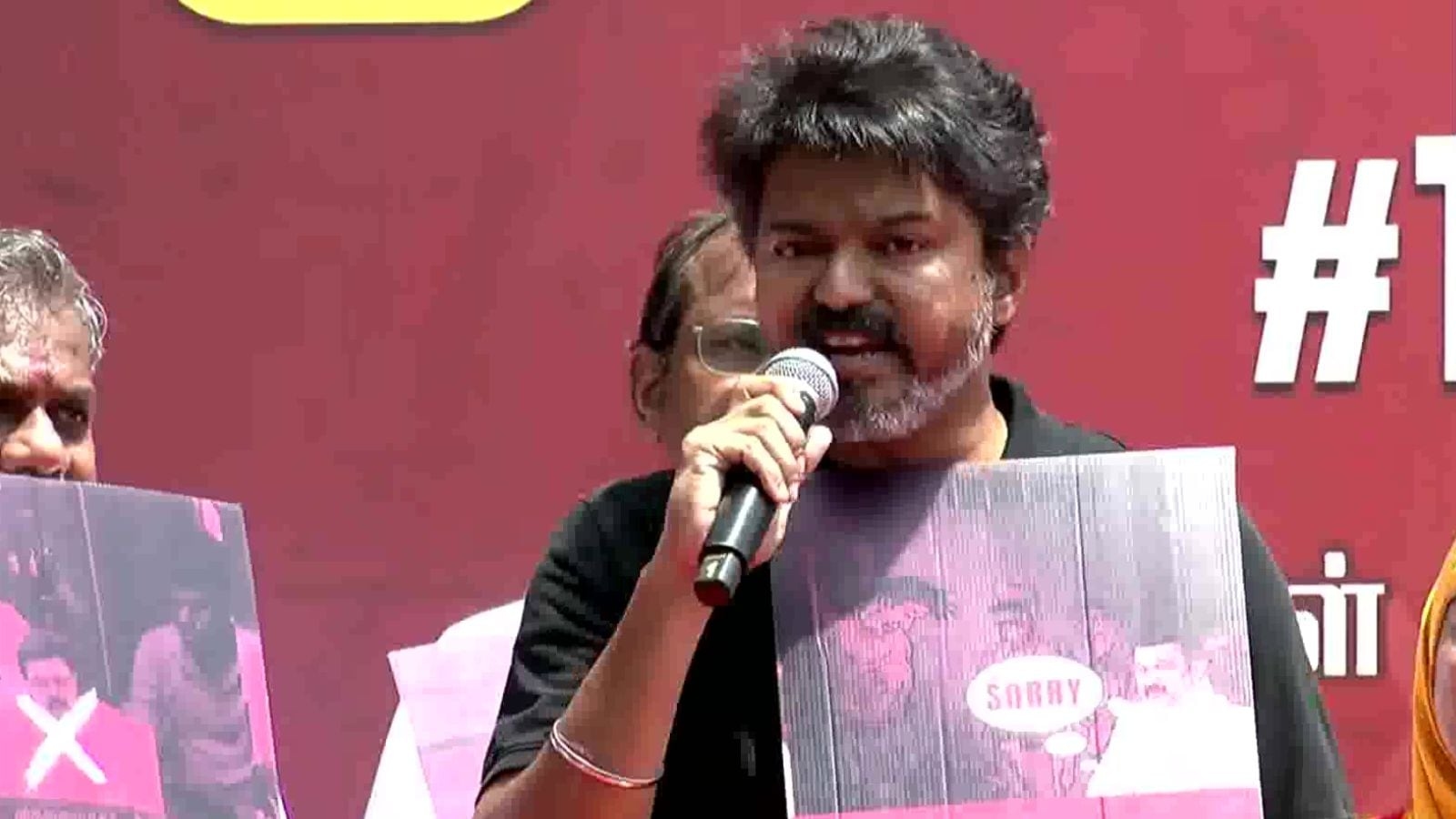 TVK chief Vijay slams DMK, says ‘publicity sarkar has transformed into sorry model sarkar,'