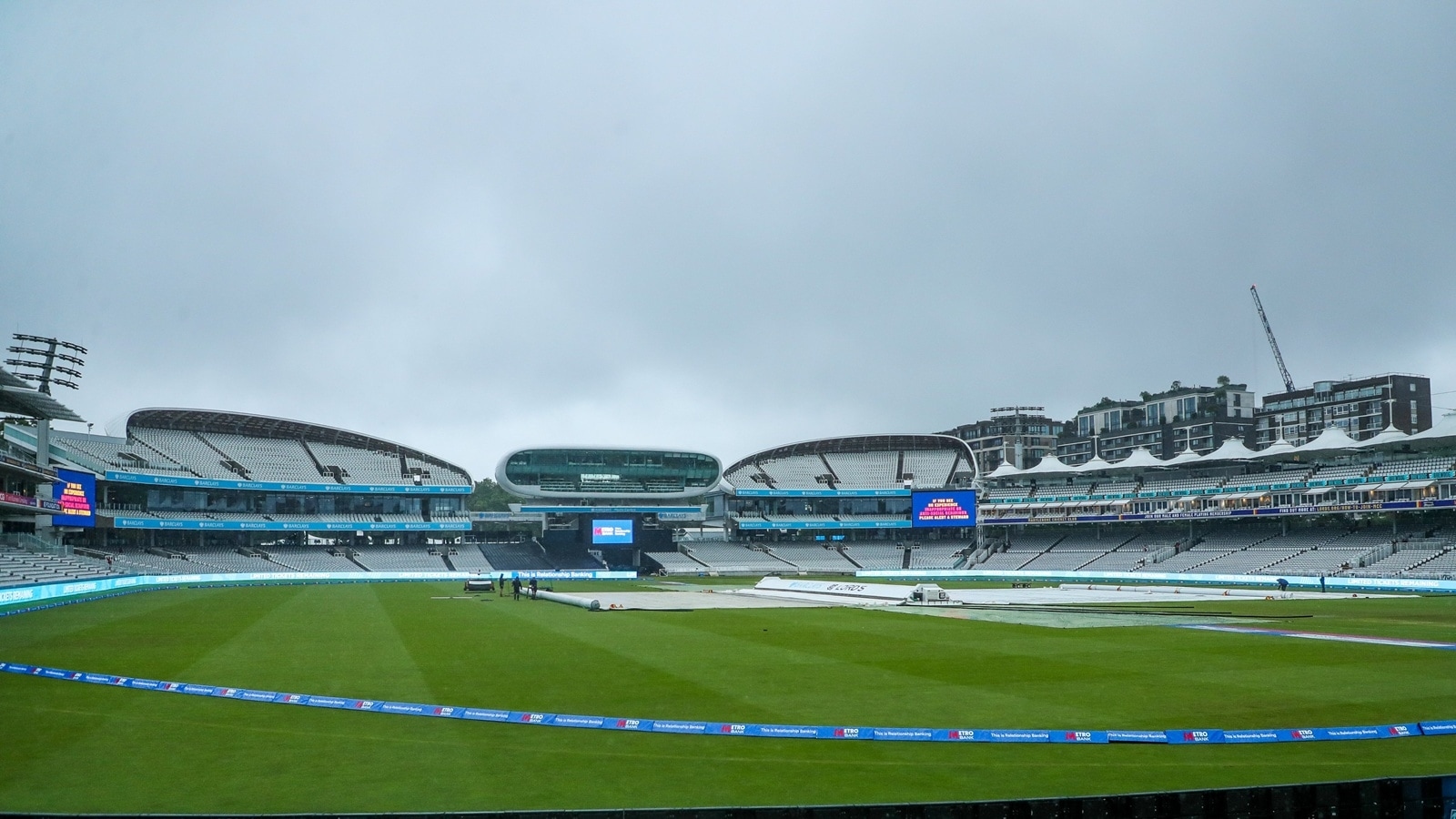 India vs England 2nd women's ODI delayed by heavy rain, damp outfield at Lord's