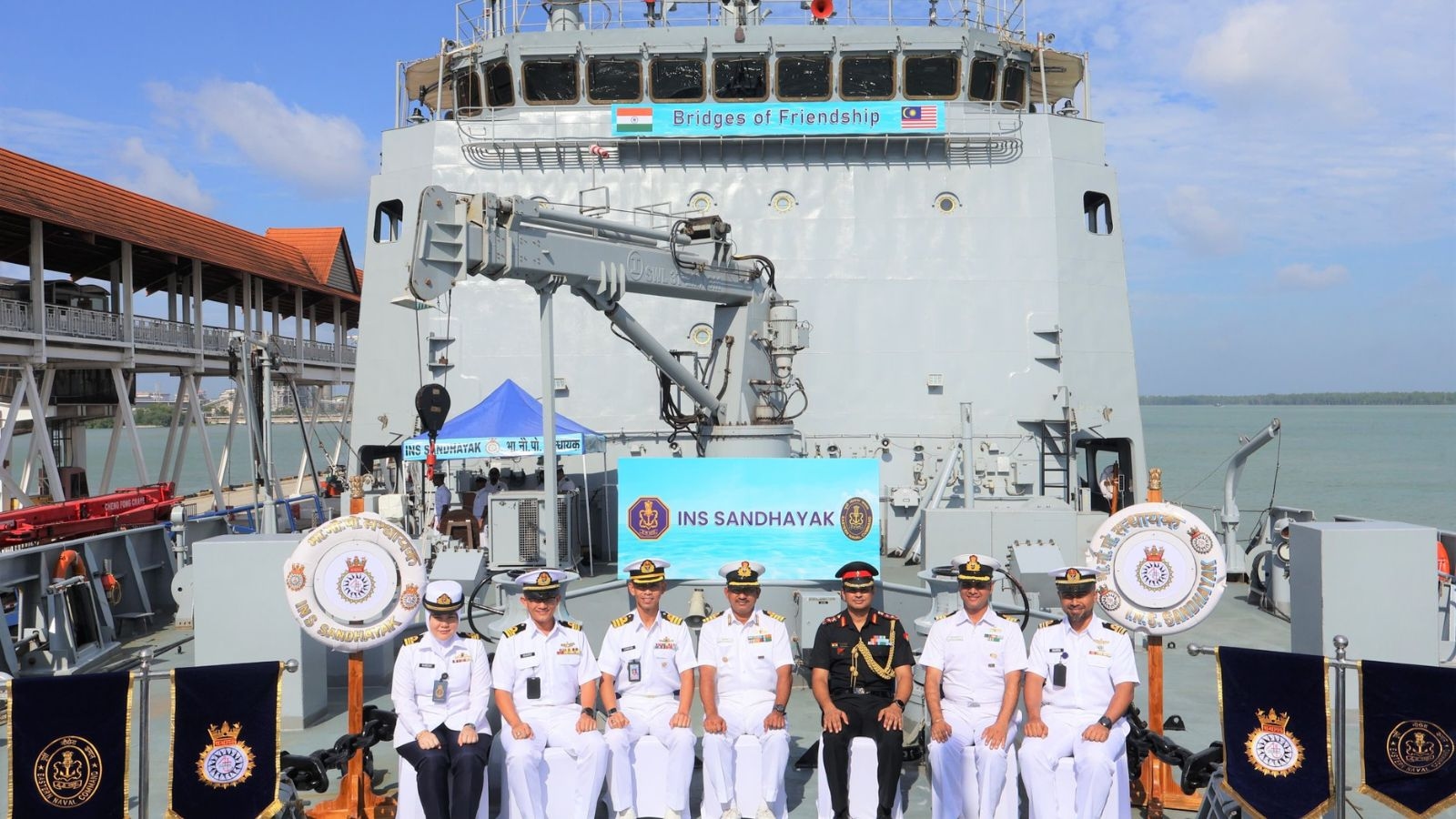 INS Sandhayak visits Malaysian port to boost maritime, hydrographic cooperation