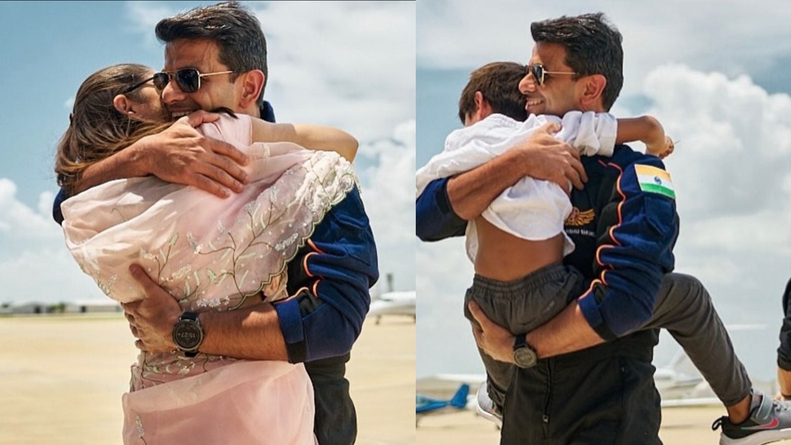 Axiom-4 Group Captain Shubhanshu Shukla meets family after 18-day mission on ISS