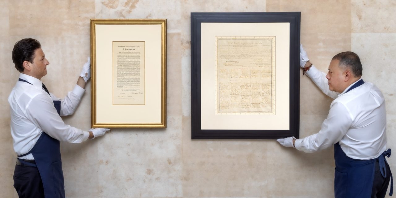 Ken Griffin Pays Record $13.7 Million for Lincoln's 13th Amendment Ending Slavery