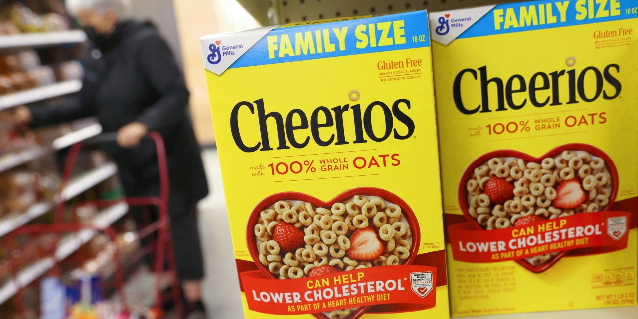 General Mills Says Sales May Fall Amid Shifting Habits, Higher Costs