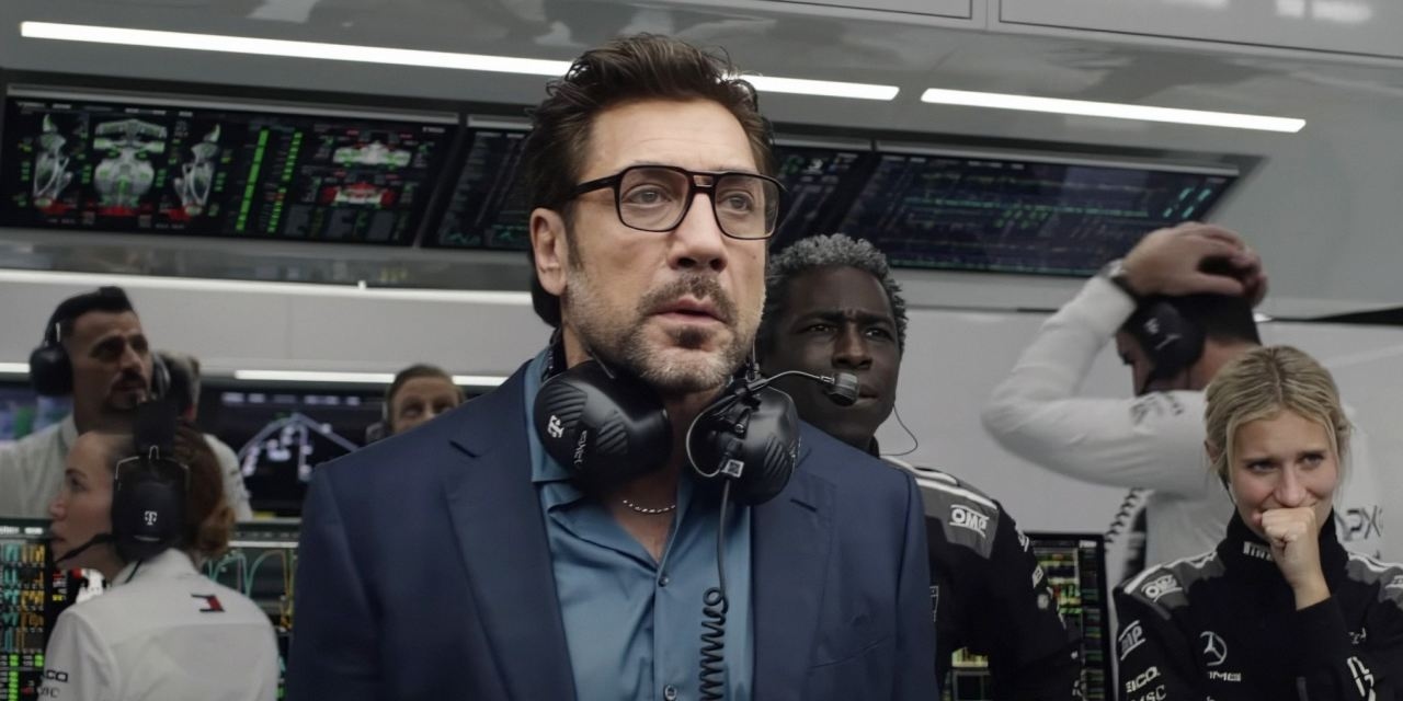 ‘F1 The Movie' Star Javier Bardem Drives in the Slow Lane