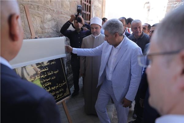 بعد ترميمهما.. وزير السياحة ومحافظ القاهرة يفتتحان قبتين نادرتين بالفسطاط