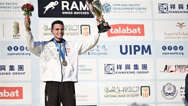 معتز وائل: ذهبية كأس العالم نتاج مجهود عامين.. وهدفي القادم ميدالية في بطولة العالم للكبار