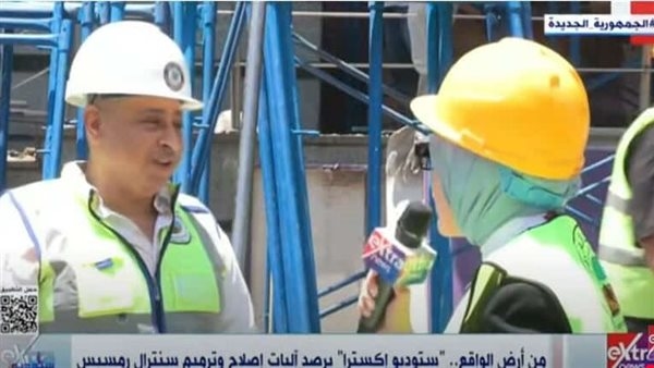 من أرض الواقع.. «ستوديو إكسترا» يرصد آليات إصلاح وترميم سنترال رمسيس
