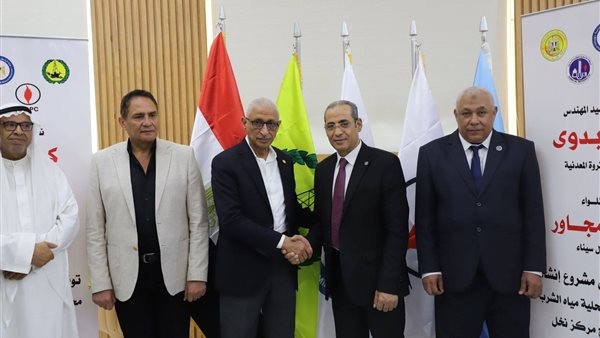 أهالي وسط سيناء يشكرون الرئيس السيسي لإقامة محطة تحلية مياه للشرب بالمنطقة