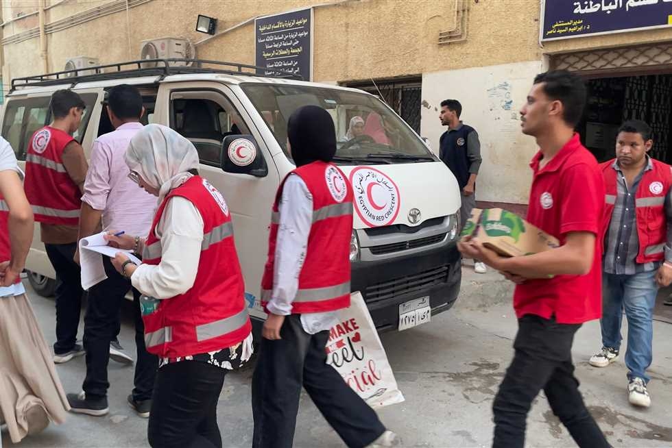 «الهلال الأحمر»: دراسة حالات أسر ضحايا حادث الطريق الإقليمي بالمنوفية لتقديم الدعم اللازم