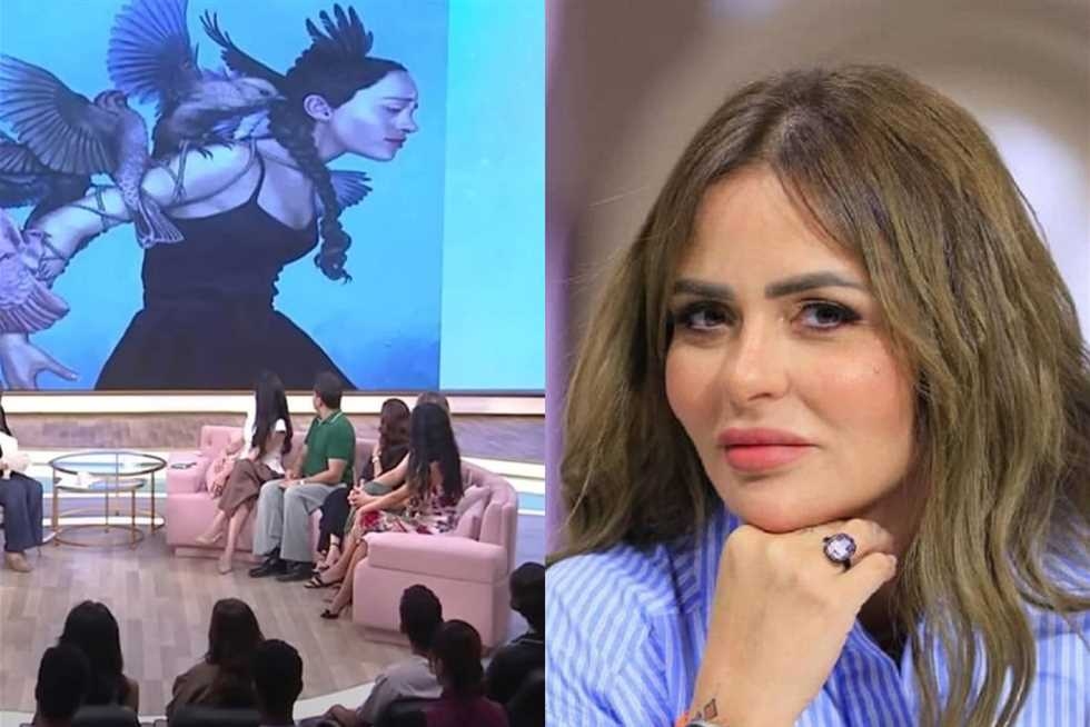 بسبب لوحة.. فنانة تشكيلية دنماركية تتهم مها الصغير.. ما القصة؟