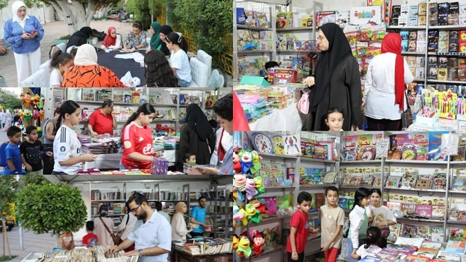 معرض الفيوم للكتاب يخطف الأنظار.. إقبال لافت وورش الأطفال تتحول إلى ساحات إبداعية