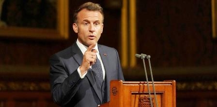 ماكرون: نريد وقف إطلاق نار في غزة الآن ودون نقاش