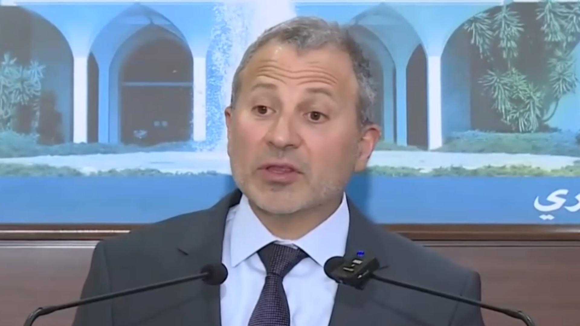 Watch: Bassil Says, "I Hope Hezbollah Seizes the Opportunity"