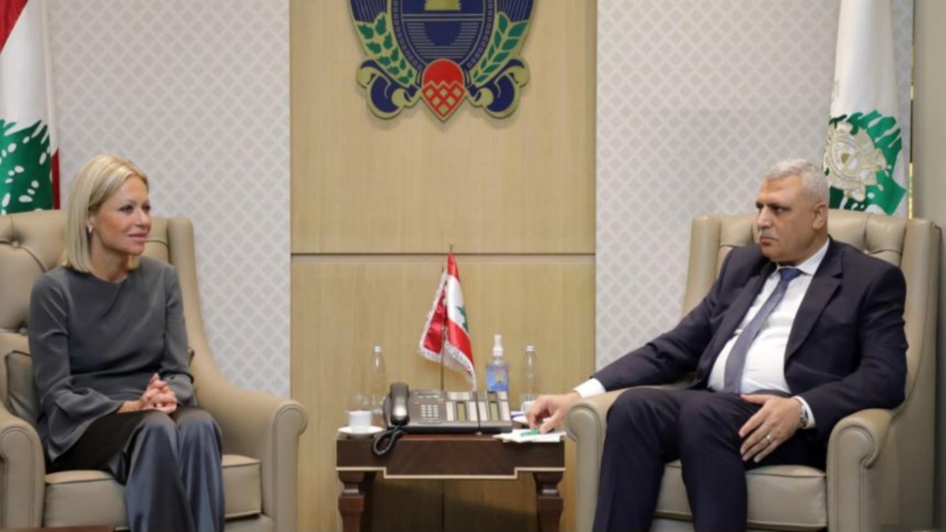 15 Jul 2025 15:18 PM Choucair meets UN Special Coordinator Hennis-Plasschaert