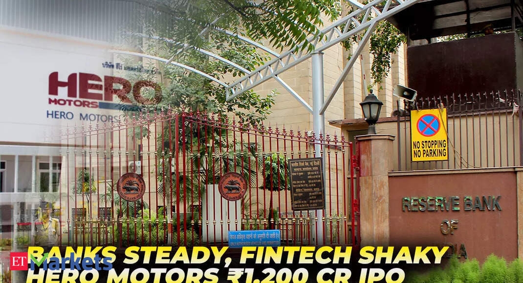 Two Sharp with ET: RBI flags fintech risks, Hero Motors ups IPO size to ₹1,200 crore