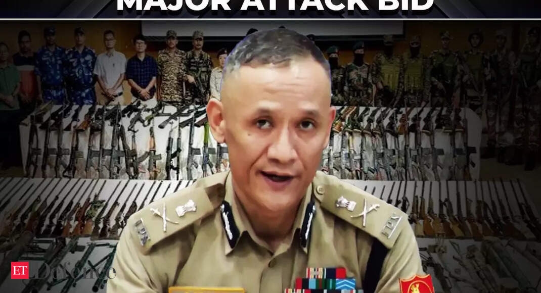 Manipur police foils major attack bid; huge cache of weapons recovered including AK 47s, grenade etc