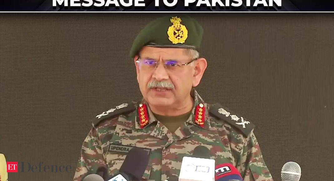 'New normal of India...': Op Sindoor sent clear message to Pakistan, says Army chief Upendra Dwivedi