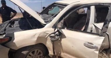 مصرع 3 من أسرة واحدة فى انقلاب سيارة من أعلى كوبرى قويسنا بالمنوفية