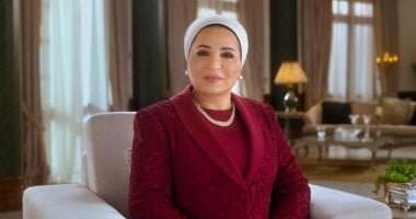 السيدة انتصار السيسى تعزى أهالى حادث المنوفية وتوجه الهلال الأحمر بسرعة تقديم الدعم النفسى والمادى