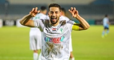 محمد الشامي ينتظم في مران المصري بعد التعافي من الصليبي