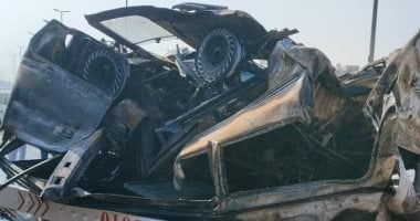 ارتفاع حالات الوفيات فى حادث الطريق الإقليمى بالمنوفية إلى 19 شخصا