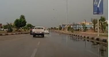 هطول أمطار وغيوم فى محافظة الشرقية.. فيديو