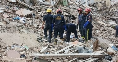 مصرع شخص وإصابة 5 آخرين فى انهيار عقار بالعطارين وسط الإسكندرية