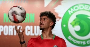 محمود ممدوح ينتظم في تدريبات مودرن سبورت بالإسكندرية