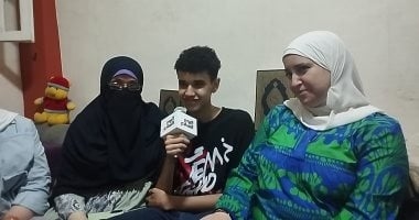 الثامن علمى رياضة: دعم والدتى سر تفوقى وأتمنى الإلتحاق بكلية الهندسة.. صور وفيديو