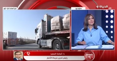 أسامة السعيد: مصر تتحمل العبء الأكبر لدعم غزة وتواجه مؤامرات لتشويه دورها