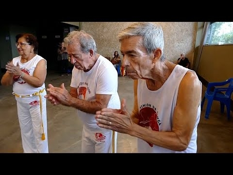Parkinson's patients in Brazil turn to a movement practice known as capoeira to ease symptoms