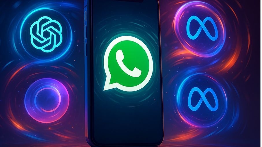 واتساب تتحول إلى ساحة تنافس لروبوتات الذكاء الاصطناعي