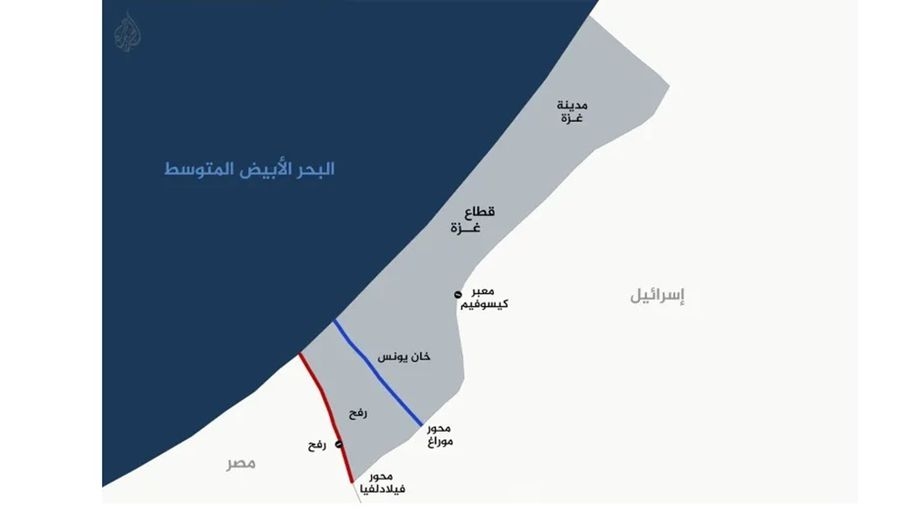 خرائط إسرائيلية جديدة لنطاق الانسحاب من غزة