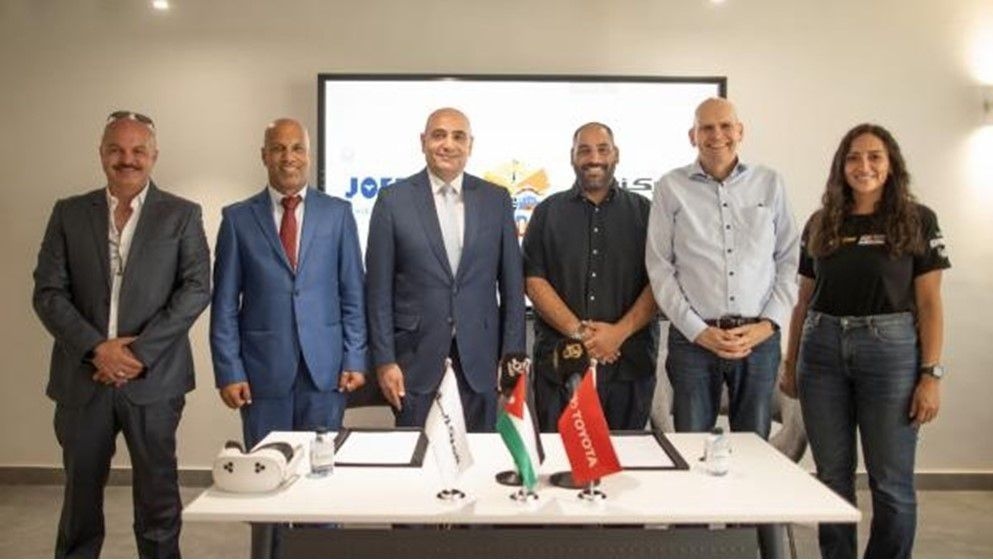 Toyota Supports Ajarma's Journey to the World Cup Aboard a Land Cruiser Prado - Jordan News