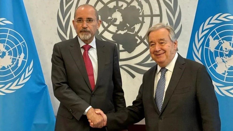 Foreign Minister Holds Talks with UN Secretary-General - Jordan News