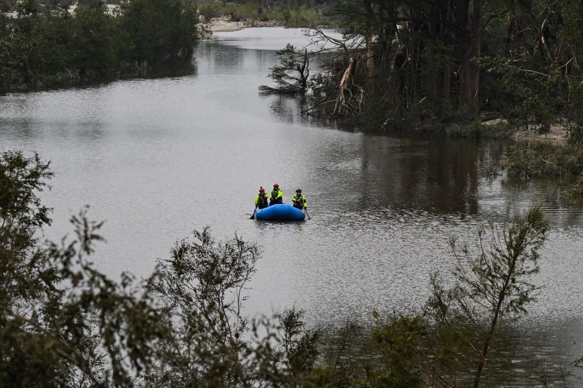 Search for woman who texted 'we're being washed away' in Texas flood