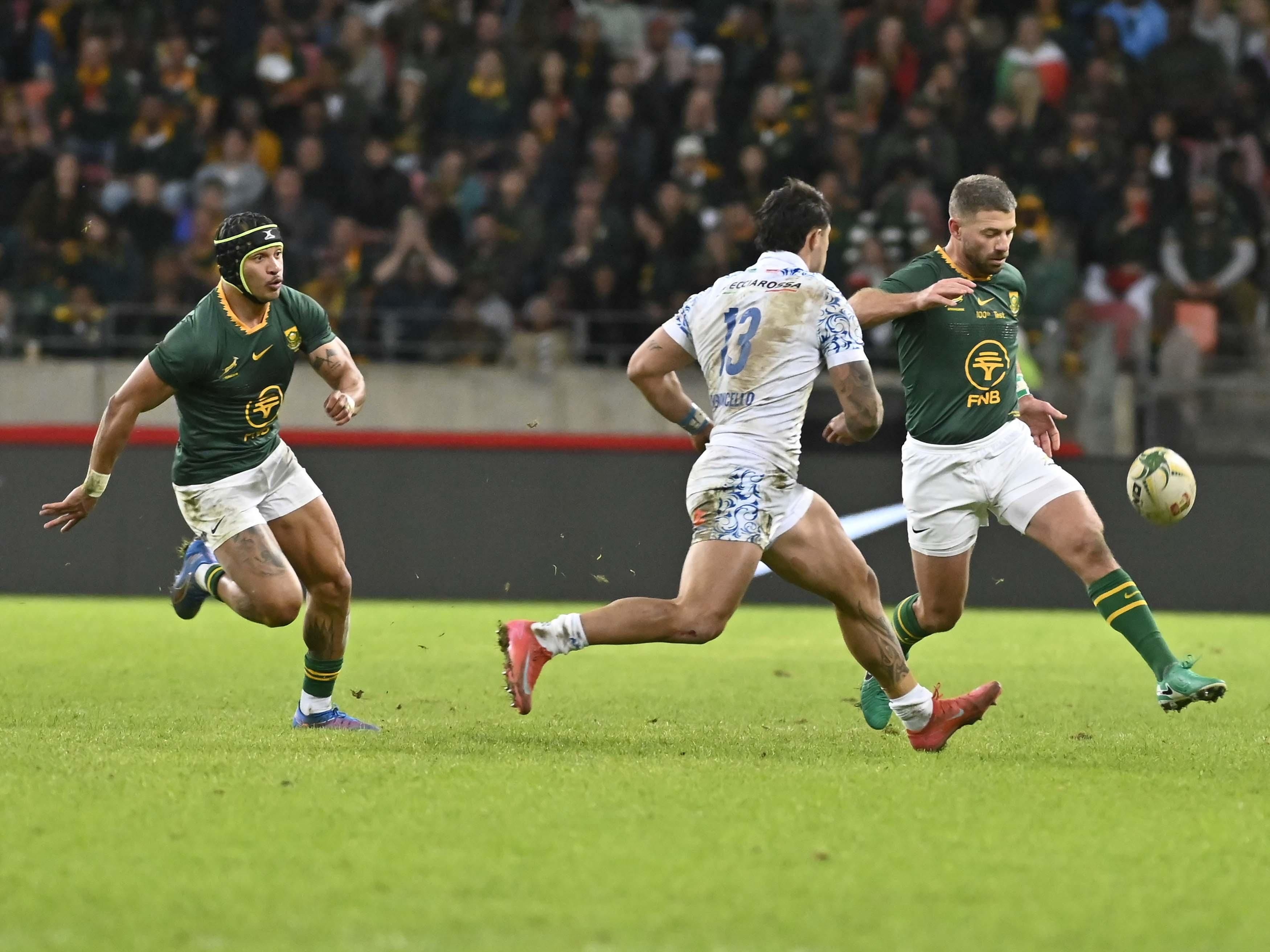 How the Springboks' rolling maul tactics secured a 45-0 win against Italy