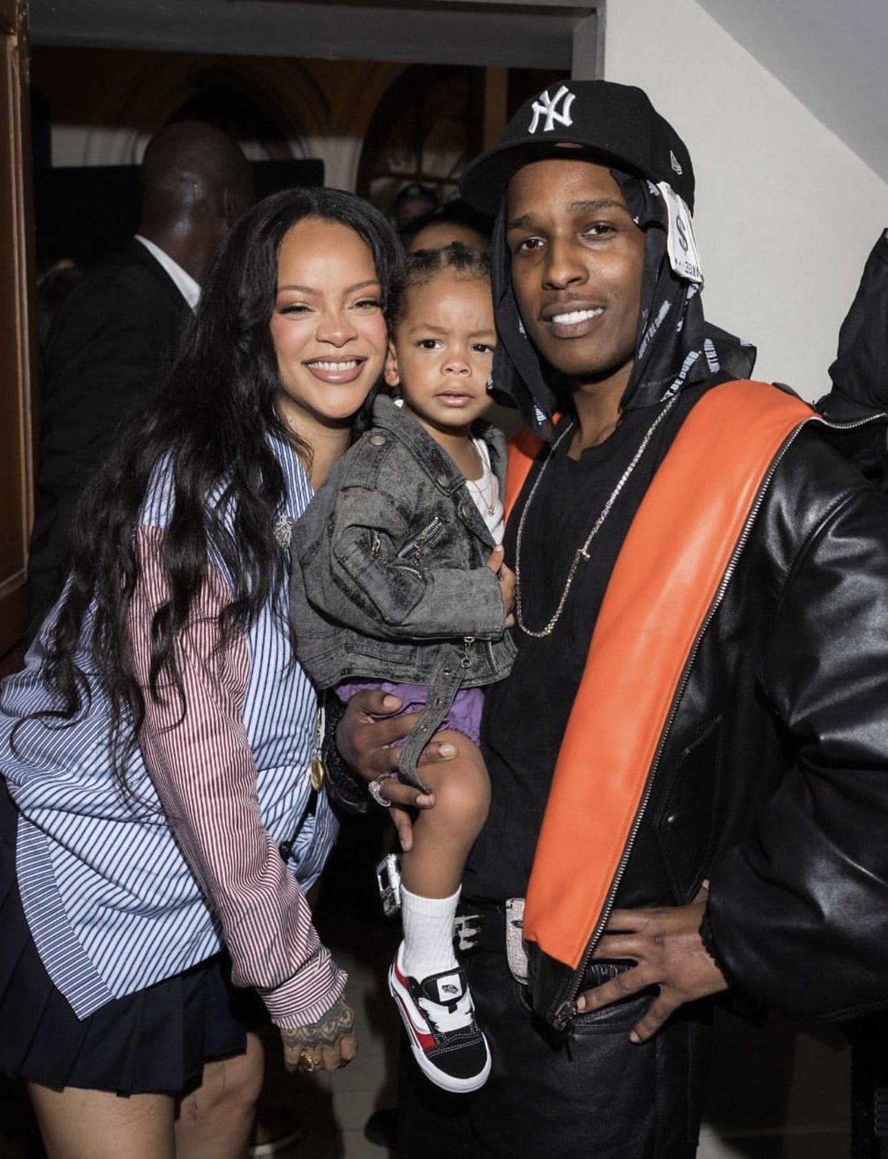 Rihanna's little fashionista: Riot Rose dazzles at Paris Fashion Week