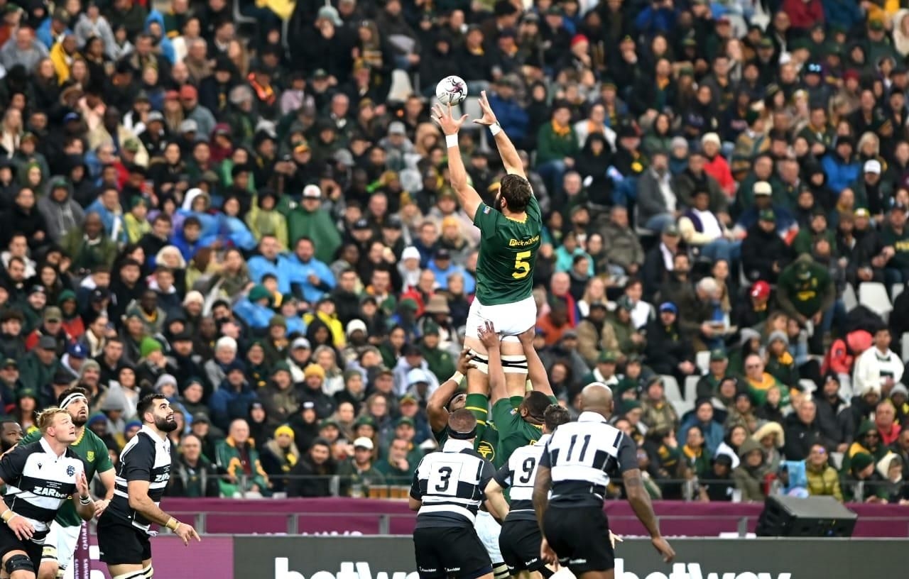 Lood de Jager is back and it's scary . . . but not for Rassie Erasmus' Springboks