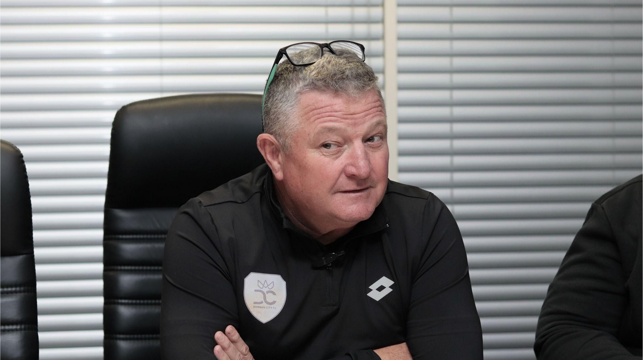 Gavin Hunt faces early hurdles at Durban City: Balancing old guard with new arrivals